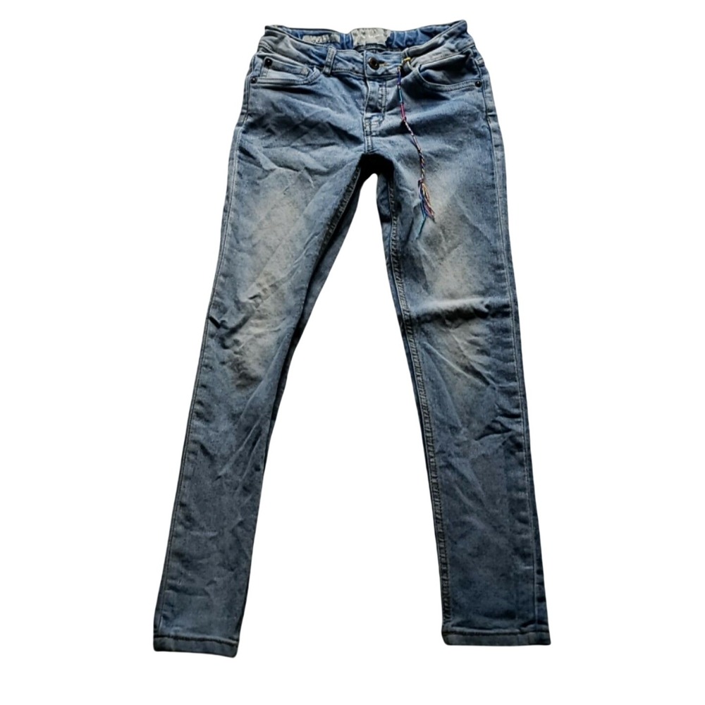 Lucky Brand Zoe Skinny Jeans Womens 18 Blue Light Wash Slim Stretch Denim
